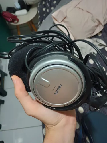 Fone de Ouvido Philips SHP2500 (Over-Ear com Cabo Longo)