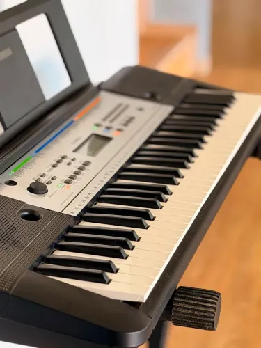 ? Teclado Yamaha YPT-255 + Suporte | Funcionando Muito Bem