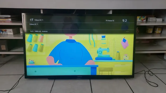 TV Sony Bravia não é smart