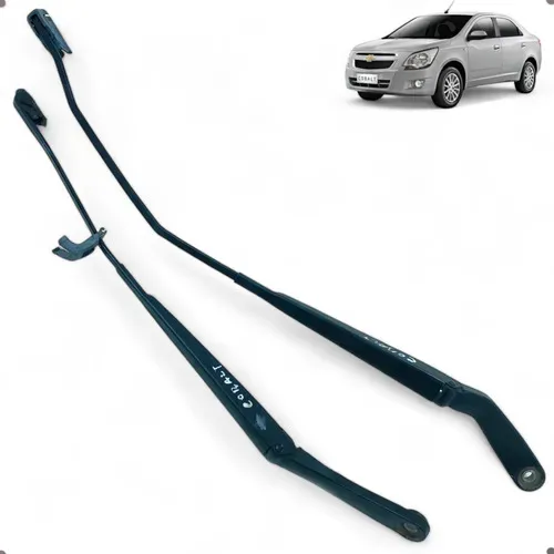 Par Braço Limpador Parabrisa Dianteiro Cobalt 2012 A 2015 Direito