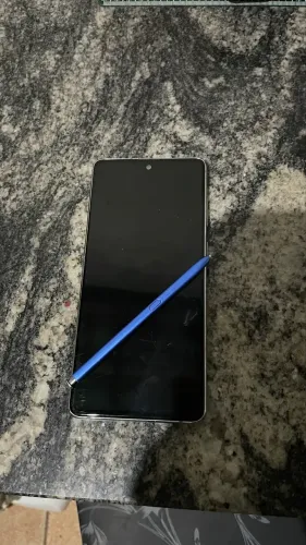 Samsung Galaxy note 10 Lite com display com defeito