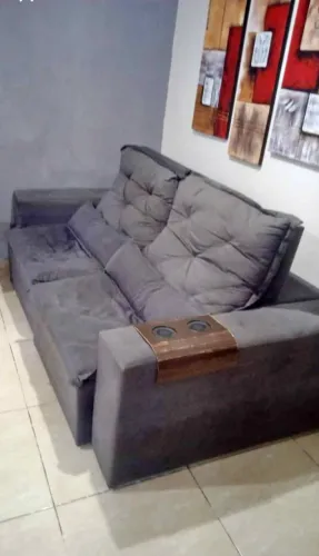 Doação sofá retrátil 2 lugares