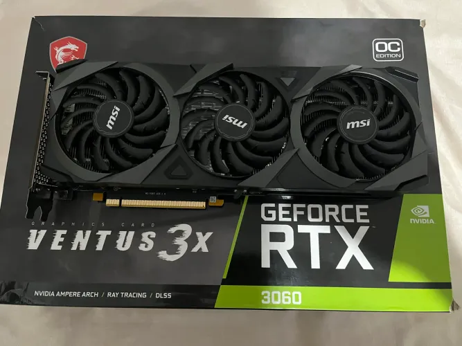 Placa de vídeo RTX 3060 12 GB