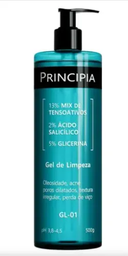 GEL DE LIMPEZA PRINCIPIA 13% 500ML - Usado apenas 5 dias (não me adaptei ao cheiro)