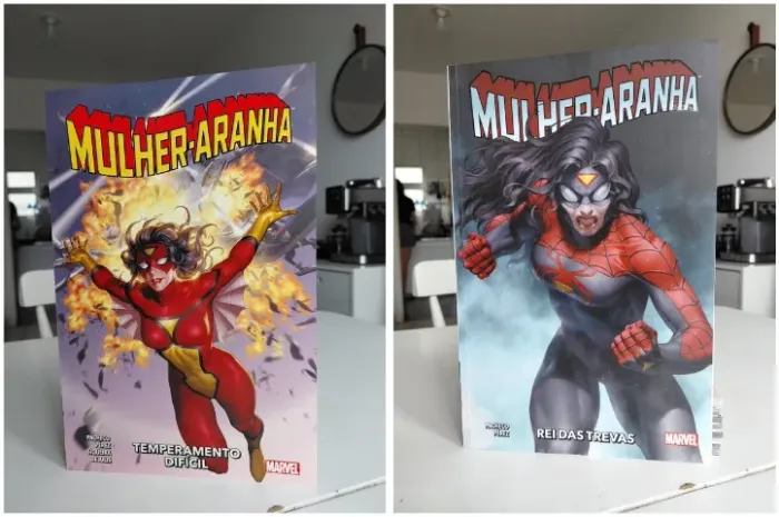 Mulher-Aranha Vol. 1 e 2 - Karla Pacheco - Temperamento Difícil e Rei das Trevas