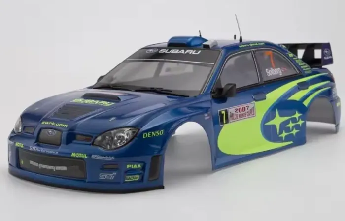 Automodelo rc bolha Shell Killerbody Subaru Impreza WRC 1/10 onroad offroad 