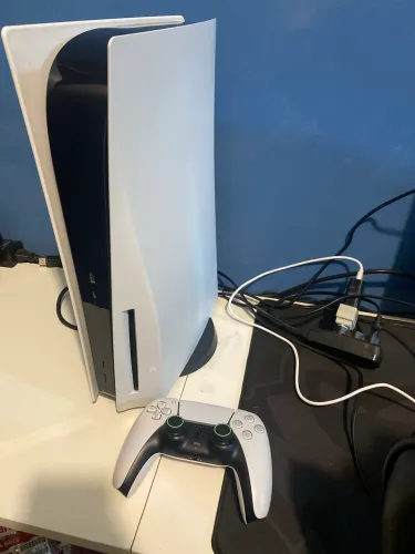 PlayStation 5 PS5 Mídia Física 825GB Completo + Caixa Original