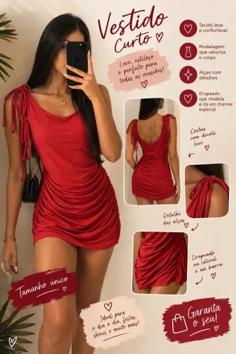Vestido trapeado suplex