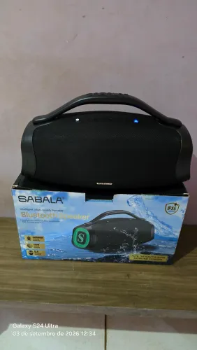 VENDO CAIXA DE SOM SABALA. LANÇAMENTO. NOVA