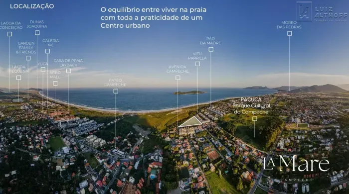 Apartamento à venda, 4 suítes - Campeche, Florianópolis/SC