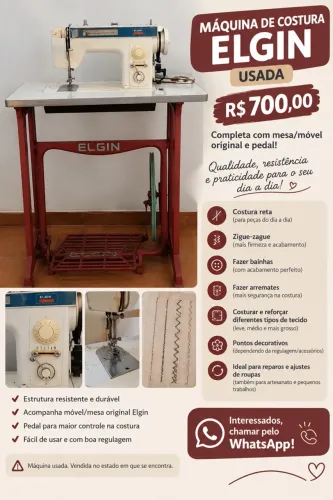 Máquina de costura