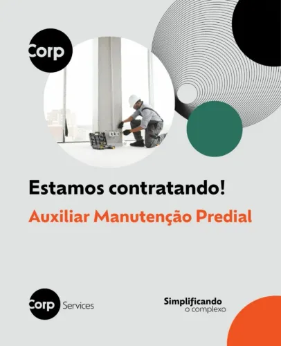 Vaga: Auxiliar Manutenção Predial