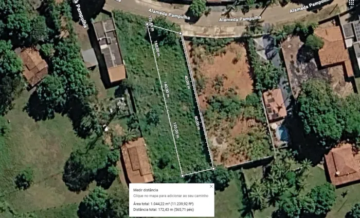 Terreno de 1.044,08 m² Setor Jaó