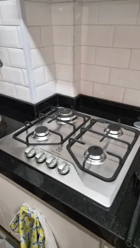 Cooktop Electrolux Inox 4 bocas
