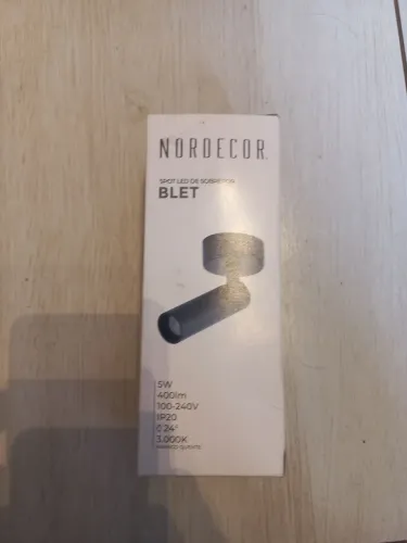 Par de luminária de cabeceira Blet nordecor