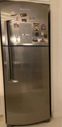 Geladeira Brastemp Frost Free Ative Inox - Para Conserto ou Peças