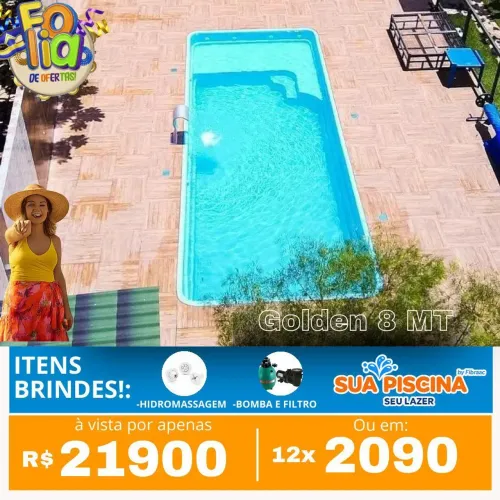 Piscina de fibra de vidro ?
