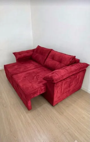 Sofá retrátil 1,90m pronta entrega, contato( 98) 9 *