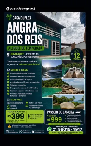 Alugo casa com piscina Angra dos reis