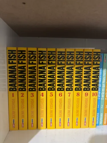 Banana Fish 1-10 + brindes