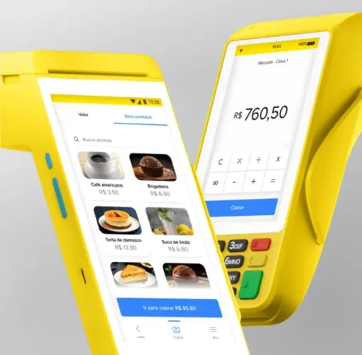 Maquininha Point Pro e Point Smart.