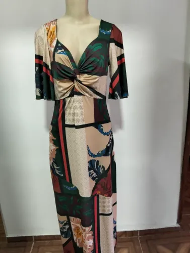 Vestido malha fria zinzane