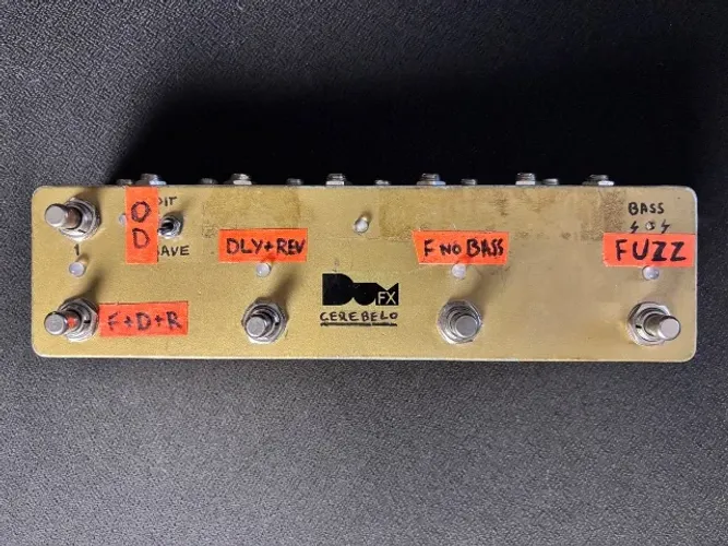 Looper de pedais 5 canais (custom)
