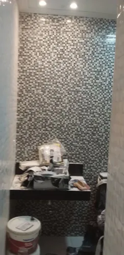 Mestre de obra e pedreiro