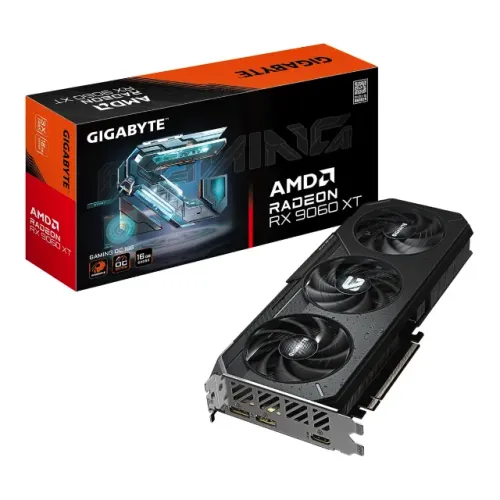 Placa de Video Gigabyte Radeon RX 9060 XT Gaming OC 16GB