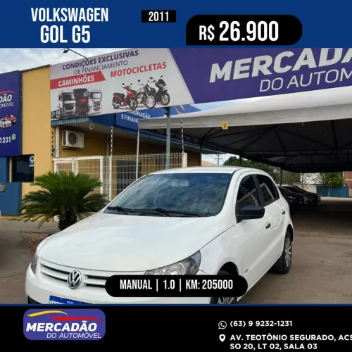 Volkswagen Gol Geração IV City Trend 1.0 8V MI Total Flex Mec. 4P 2011