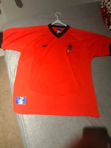 Camiseta de futebol vintage Nike seleção nacional holandesa tamanho XL FIFA Holanda