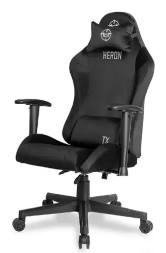 Cadeira Gamer TGT Heron TX Tecido, Preto, TGT-HRTX-FB03