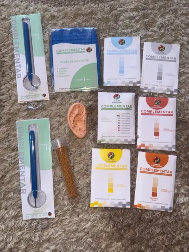 Kit auriculoterapia completo