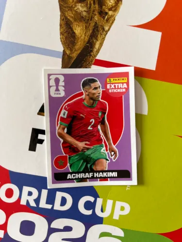 Figurinha copa 26 extra sticker