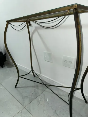 Aparador de vidro para sala 