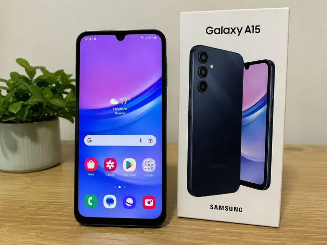 Samsung Galaxy A15 4G 256GB / 8GB RAM - Impecável + Nota Fiscal