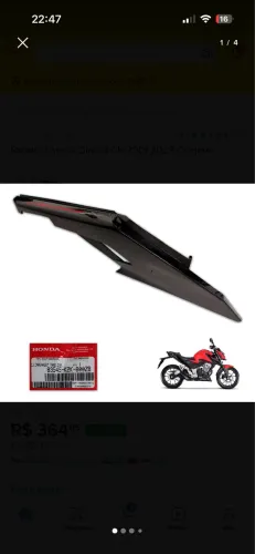 Peças cb300