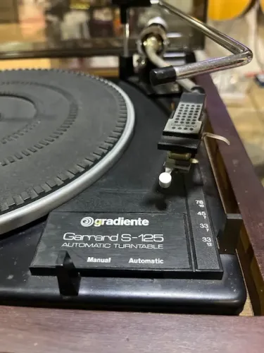 Toca-Discos Gradiente Garrard S-125 - Totalmente Revisado e Funcionando 100%