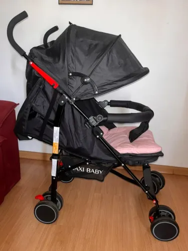 # Carrinho de bebê Max baby até 15kg # Reclinável # modo Berço.