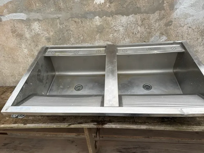 Tanque roupa Inox