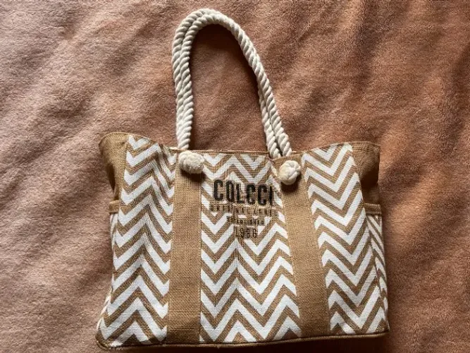 Bolsa Tote Colcci Praia Usada - Excelente Estado!