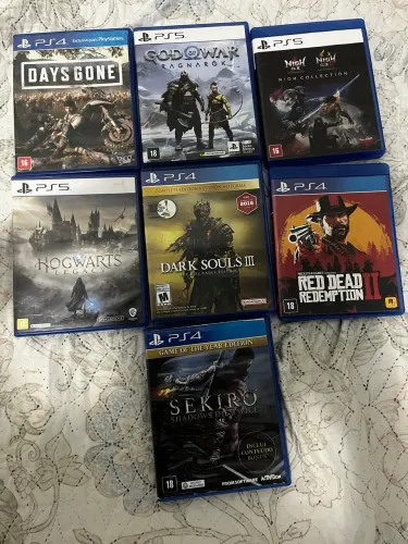 8 jogos PS5 /PS4