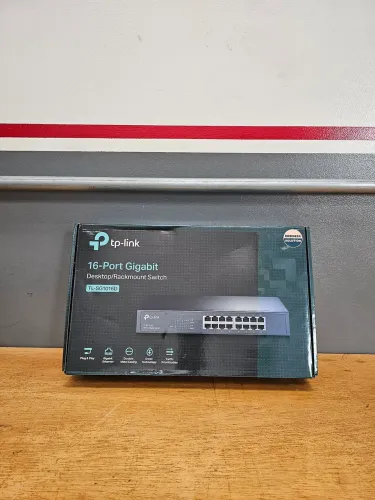 Switch TP-Link TL-SG1016D 16 Portas Gigabit Novo Lacrado