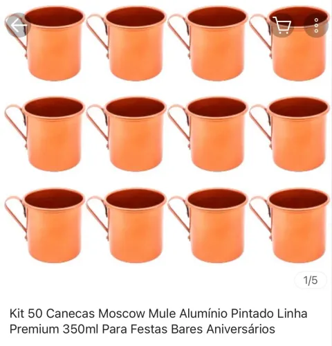 Caneca de Moscow Mule