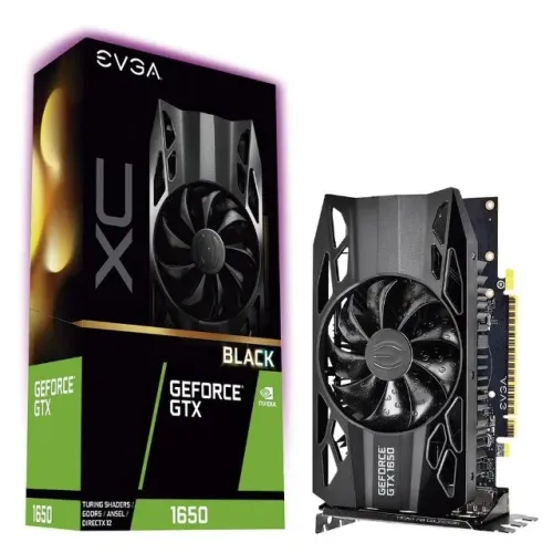 Placa de Vídeo EVGA GeForce GTX 1650 XC Black 4GB, GDDR5 - 04G-P4-1151-KR