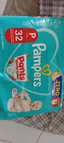Fralda pampers P (pants)