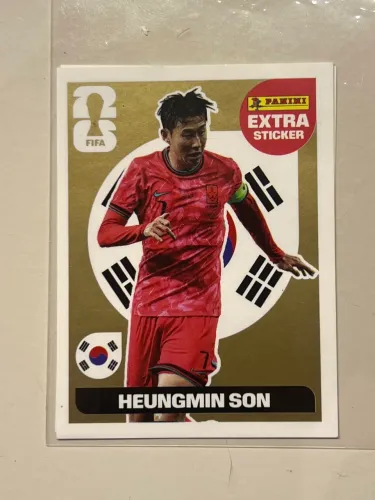 Figurinha Legend Heung-min Son OURO - Álbum Copa 2026