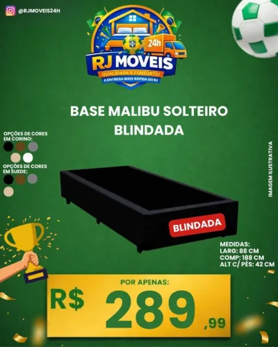 Base solteiro blindada (Pague na entrega)
