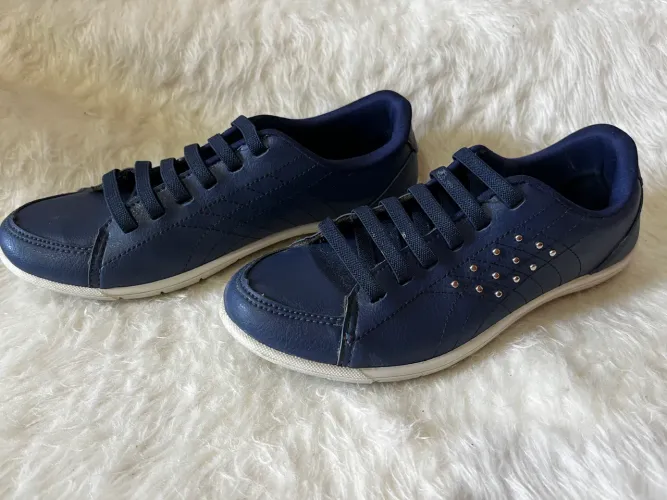 Tênis Casual Usado Azul Lynd Sapatênis Feminino