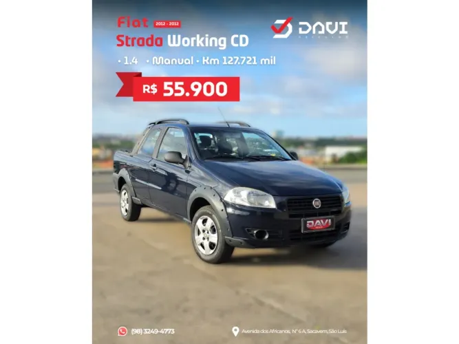 Fiat Strada Working 1.4 MPI Fire Flex 8V CD 2012